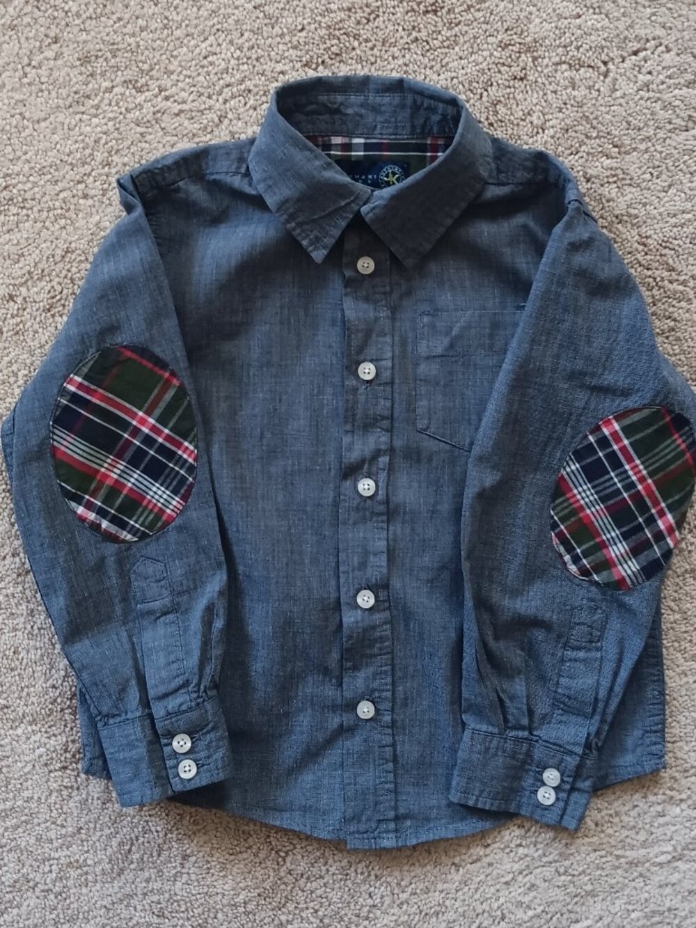 J. Khaki Kids Boy's Plaid Button-Down Shirt - Size 6